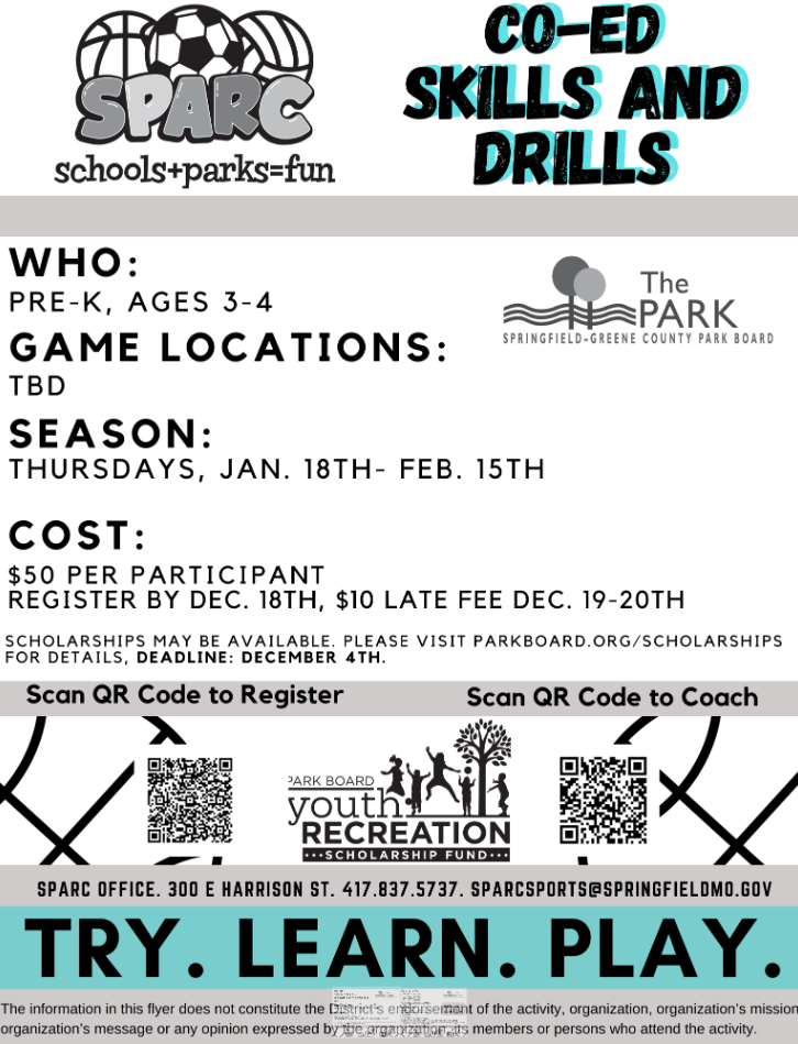 SPARC Skills and Drills